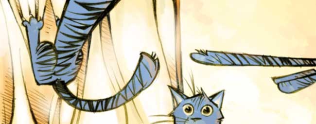 cat spaz