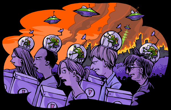 they control our HEADS